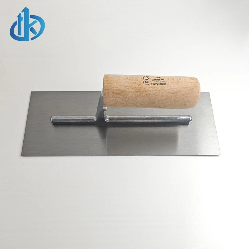 Wooden handle plaster trowel Wooden handle plaster trowel